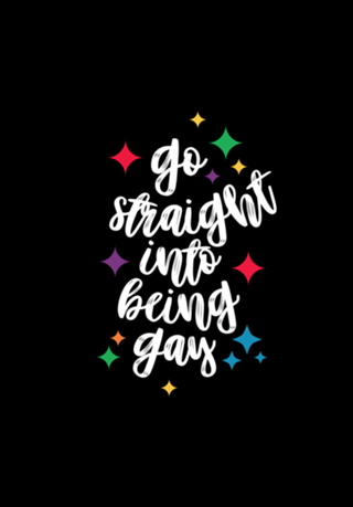 Be Gay! (Black)