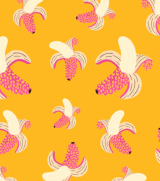 Bananinhas estampadas