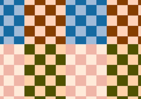 Checkered
