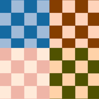 Checkered