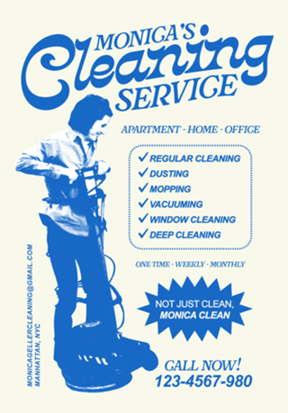 Monica's cleaning service