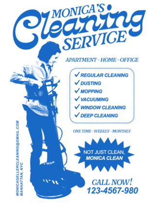 Monica's cleaning service