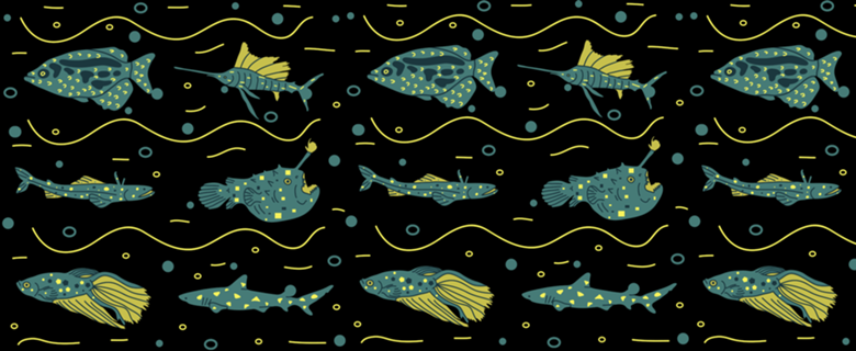 Peixes no Mar