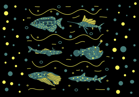 Peixes no Mar