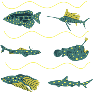 Peixes no Mar