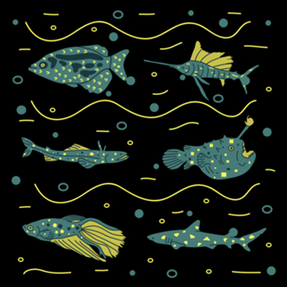 Peixes no Mar