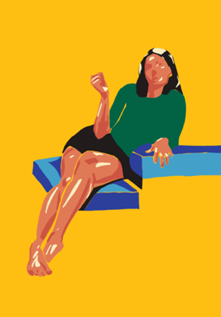 Mulher em Descanso