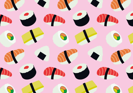 Sushi Pattern