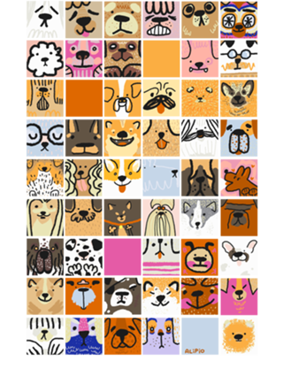 50 Faces de Cachorro