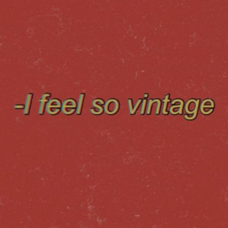 Feeling vintage