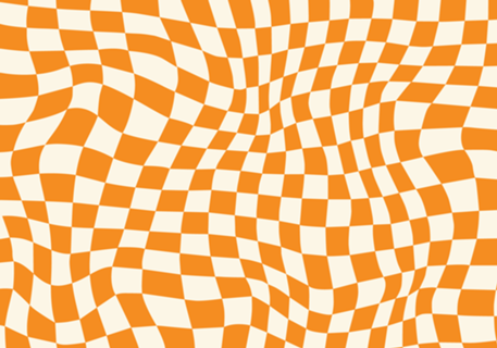 Quadriculado laranja