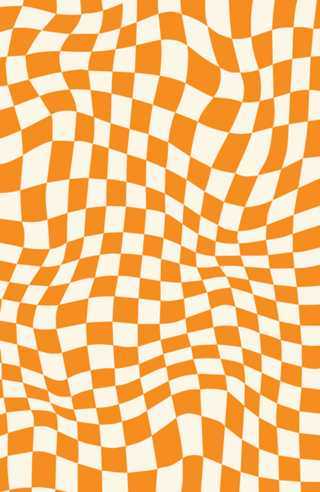 Quadriculado laranja