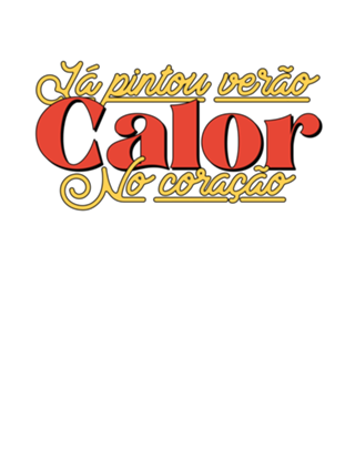 Já pintou verão, calor no coração