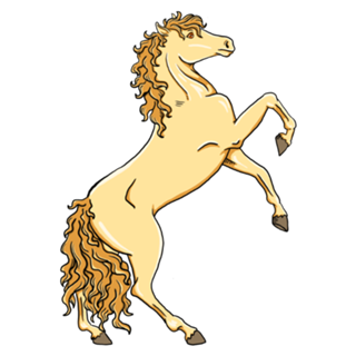 Cavalo de ouro