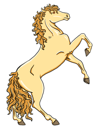 Cavalo de ouro