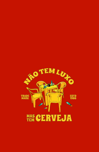 Não tem luxo mas tem cerveja