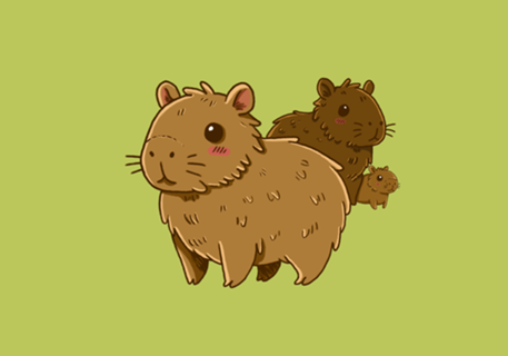 Capivara - Coleção Fauna Fofa