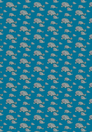 Peixe Boi - Coleçãp Fauna Fofa