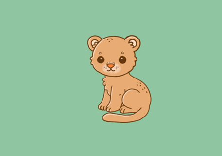 Onça Parda - Coleção Fauna Fofa