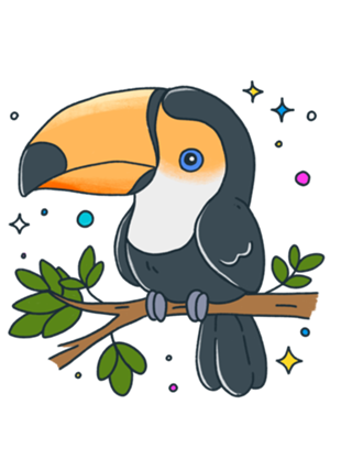 Tucano - Fauna Fofa