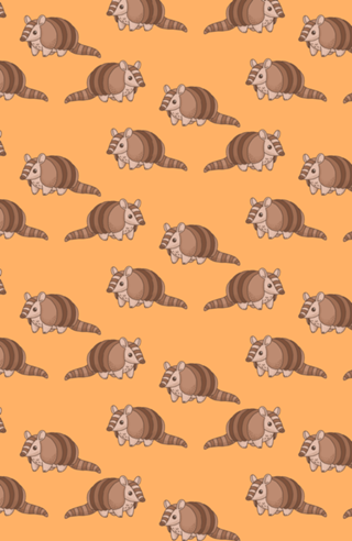 Tatu - Fauna Fofa