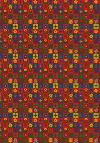 Colcha de retalhos Matisse