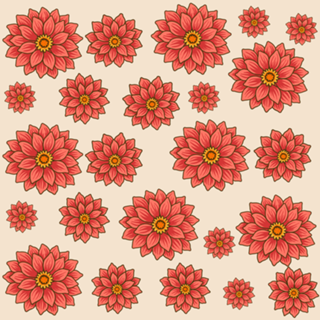 Dália - Coleção Flora
