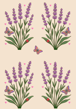 Lavanda - - Coleção Flora