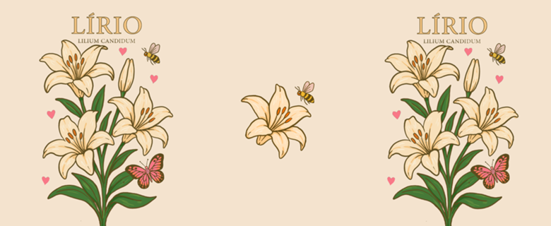 Lírio - Coleção Flora