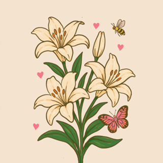 Lírio - Coleção Flora