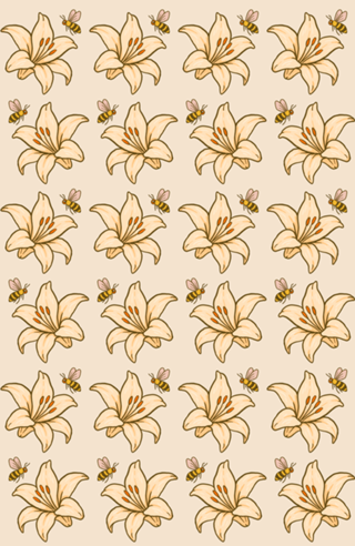 Lírio - Coleção Flora