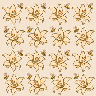 Lírio - Coleção Flora