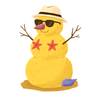 Natal na areia