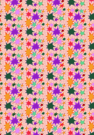 Estrelas coloridas
