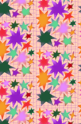 Estrelas coloridas