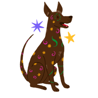 Xoloitzcuintle (cão sem pelo) - Coleção Meu Pet