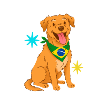 Fiapo de manga Caramelo - Coleção Meu Pet