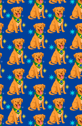 Fiapo de manga Caramelo - Coleção Meu Pet
