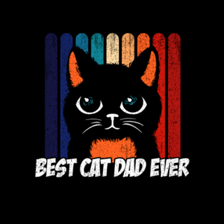 O melhor pai de gatos já visto