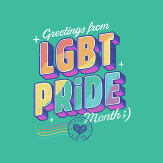 Saudações do mês do orgulho LGBT 2021