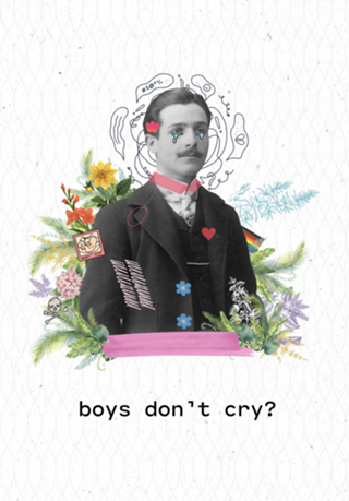 Boys don't cry?