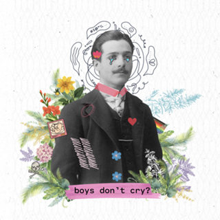 Boys don't cry?