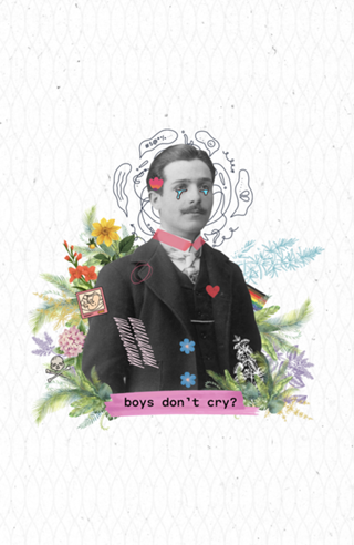 Boys don't cry?