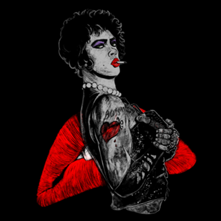 Frank N Furter Dark Glam Art