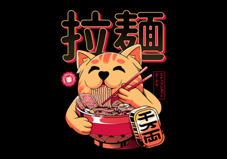 Neko Ramen Black