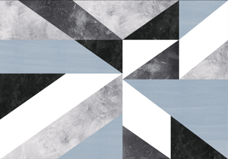 Geometrico Tex Blue 2