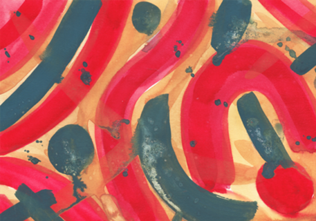Abstrato aquarela II