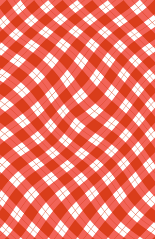 Estampa Plaid onda