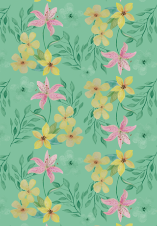 Floral Menta