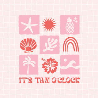 It's tan o'clock